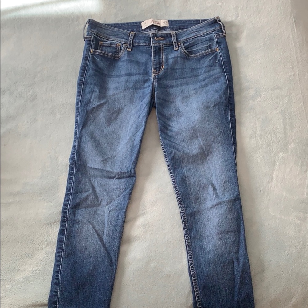 Super Skinny Medium Wash Hollister Jeans